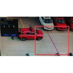 3MP bulletkamera med alarmeringskontrol, 1920x1080