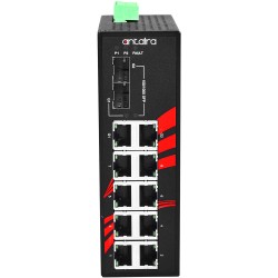 10-Ports industriel unmannaged switch, 2 FTP porte