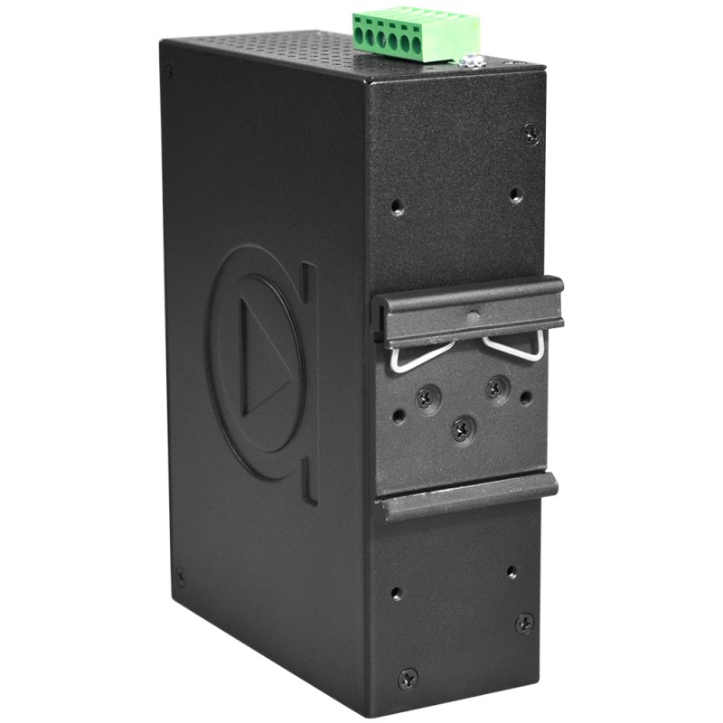 10-port industrial unmannaged switch, 2 FTP ports, EOT: -40 ° to 75 ° C