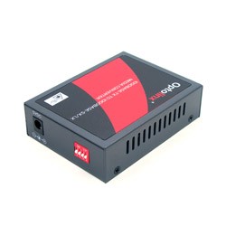 Fiber til ethernet WDM media konverter, Multi Mode, 550m, WDM-B