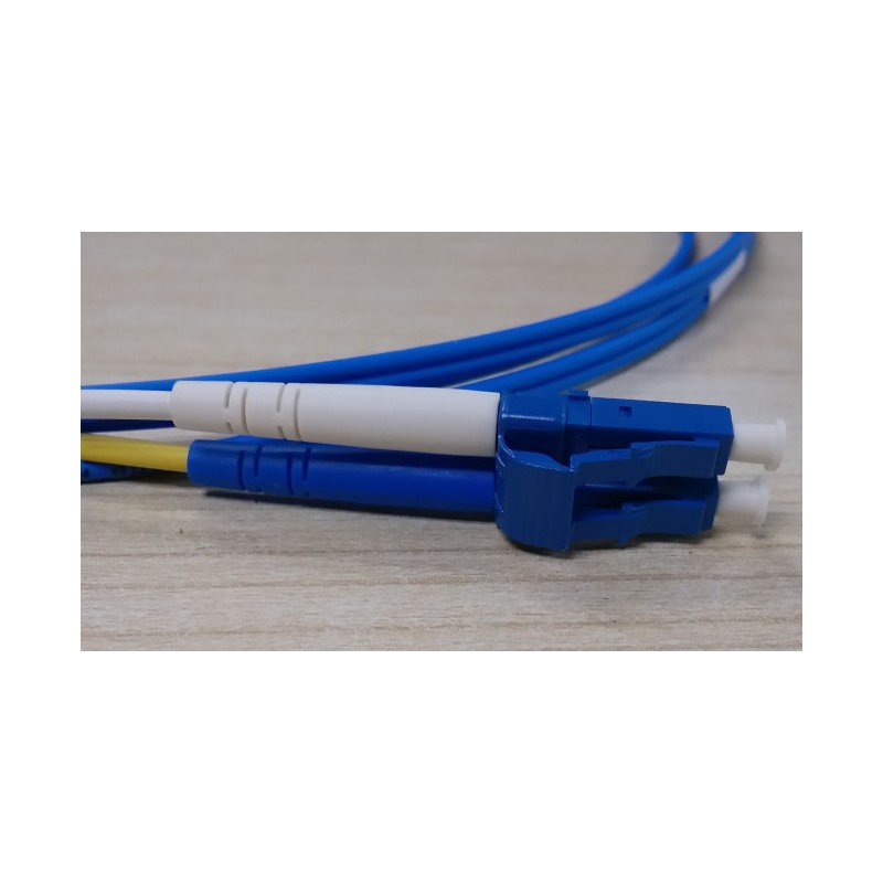 Låse clips til Fiberkabel LC duplex single Mode fiberstik - til at låse og forbinde 2 x fiber LC-stik