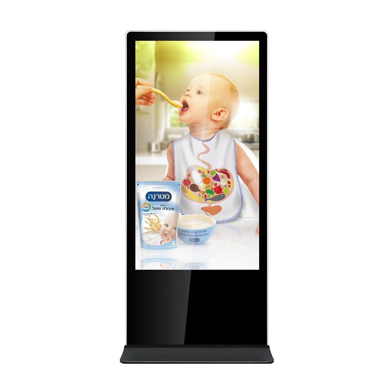 Indendørs 65" TFT LCD infostander, 1920 x 1080 med Android