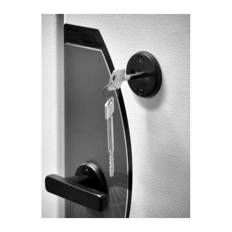 Sikkerhedsskab  deponeringsskab 1900 x 750 x 500 mm med 3 hylder - SSF3492 godkendt - godkendt af forsikringsselskaber