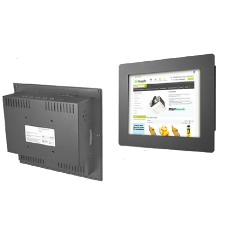 8.4" TFT skærm, Panelmontering, 450 nits, VGA, med/uden touch