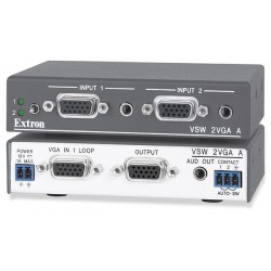 Extron 2-ports VGA-konverter med lyd og automatisk skift