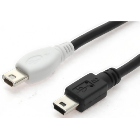Mini USB kabel, Mini A han – mini B han, 1,8 m