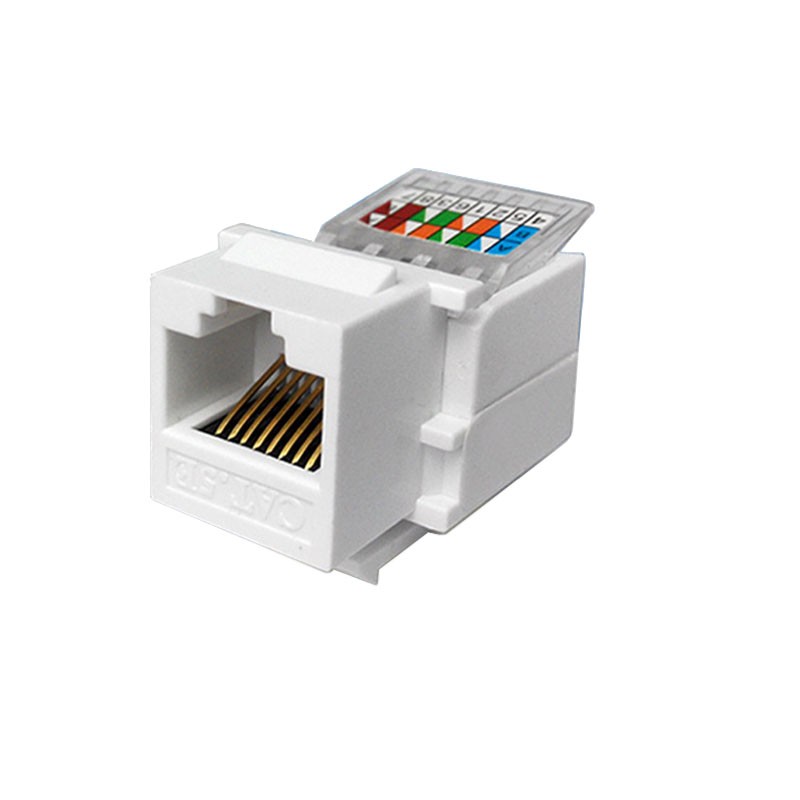 RJ45 modulstik, stik, vægmontering, væginstallation, hun stik,