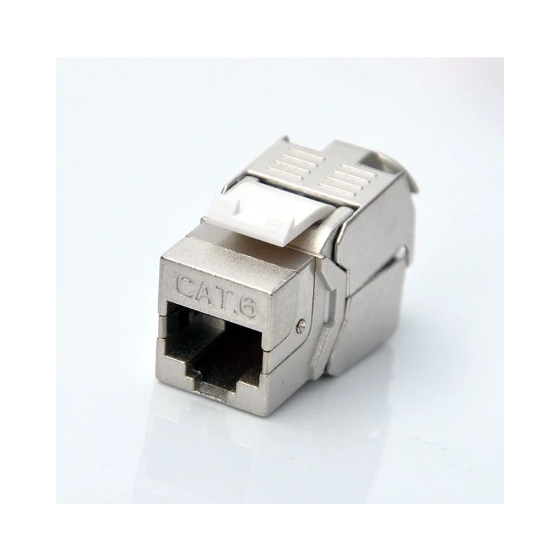 Keystone jack RJ45 til vægmontage unshielded Cat. 6/ 7 U / UTP U / STP