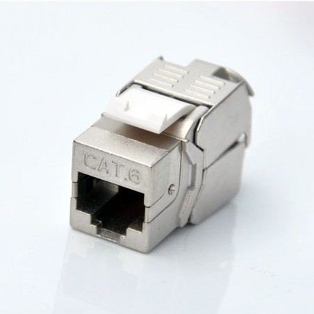 Keystone jack RJ45 til vægmontage unshielded Cat. 6/ 7 U / UTP U / STP