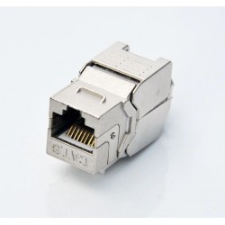 Keystone jack RJ45 til vægmontage unshielded Cat. 6/ 7 U / UTP U / STP