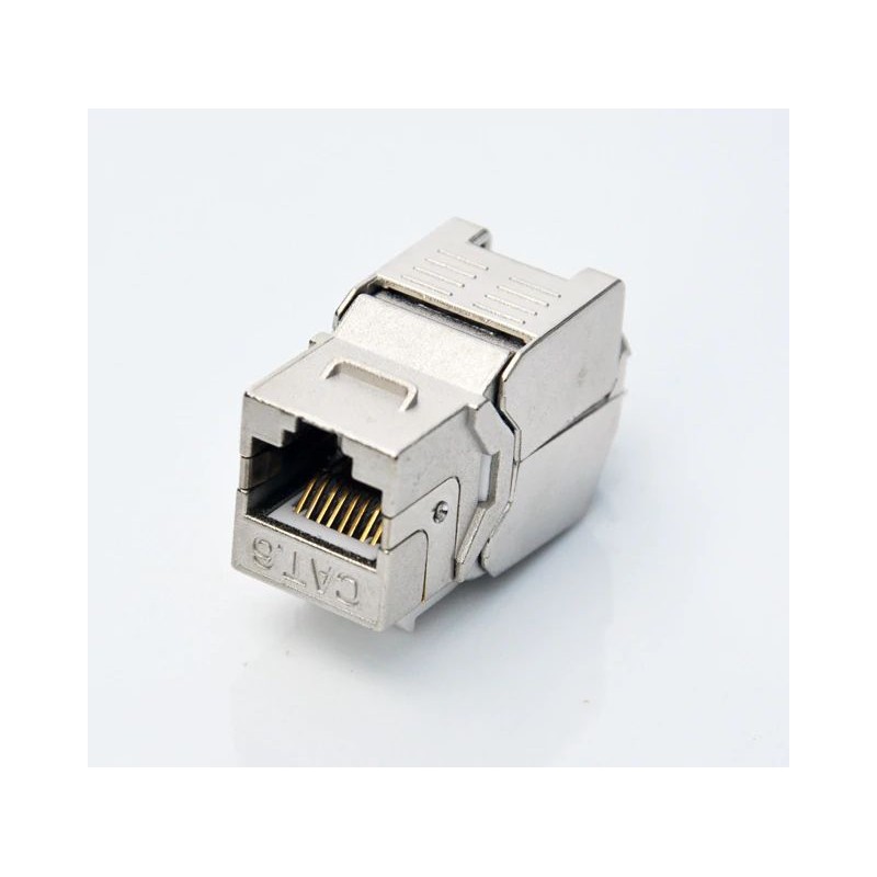 Keystone Jack RJ45 for wall mounting Unshielded Cat. 6/7 U / UTP U / STP