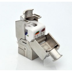 Keystone Jack RJ45 for wall mounting Unshielded Cat. 6/7 U / UTP U / STP