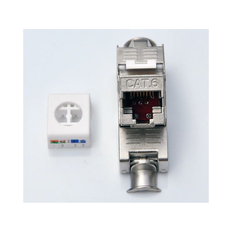 Keystone Jack RJ45 for wall mounting Unshielded Cat. 6/7 U / UTP U / STP