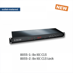 PDU 8 x IEC C13 udgange...