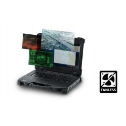 Industri Notebook, Ruggedized, Notebook Bærbar PC med RS232, multi Touch DURABOOK