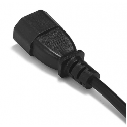 IEC 320 C14, Adapter, Schuko Female, CEE7/4, 250V PDU to IEC connector