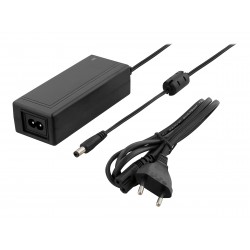 Strømforsyning, 48V, 1Amp (48Watt), 5,5/2,5mm power jack