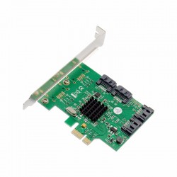 PCI Express, SATA III, 4-port, non-Raid, Marvell processor