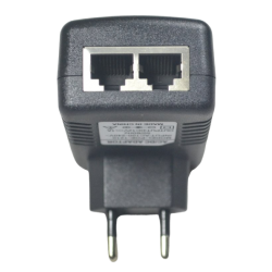 12VDC Passive PoE Injector with RJ45, POC