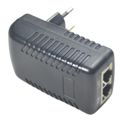 24V Passiv PoE injektor med RJ45, PoC