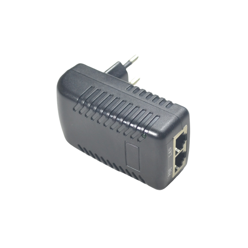 24V Passiv PoE injektor med RJ45, PoC