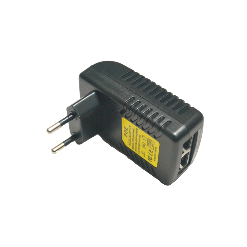 48VDC Passiv POE injektor med RJ45, PoC