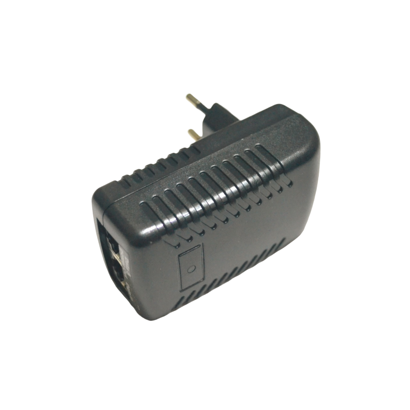 48VDC Passiv POE injektor med RJ45, PoC