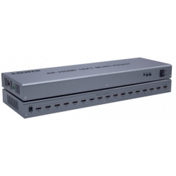 16 ports 4K HDMI Multi-Viewer. Kan vise op til 16 HDMI billeder på 1 skærm