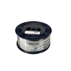 Armeret fiberkabel, Singlemode, 100m, 9/125my, blå, LSZH, Duplex