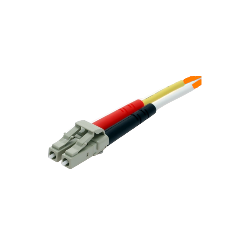 Fiberkabel, Multi mode, LC-LC, 255m, 62,5/125my, Orange, LSZH, Duplex