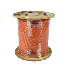 Fiberkabel, Multi mode, LC-LC, 200m, 62,5/125my, Orange, LSZH, Duplex