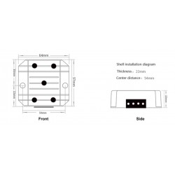 12VDC 3A DC-DC Converter from 8-40VDC
