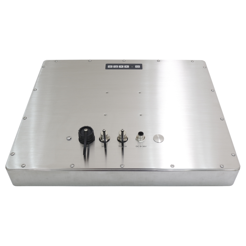 17" PCAP touch skærm - vandtæt - IP66 - Industriskærm - Indkaplset skærm