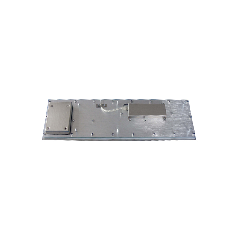 Metaltastatur industriel til indbygning med touchpad USB IP65 tæt rustfrit stål