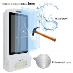 Information post with spritdispenser to the wall or floor - Danbit