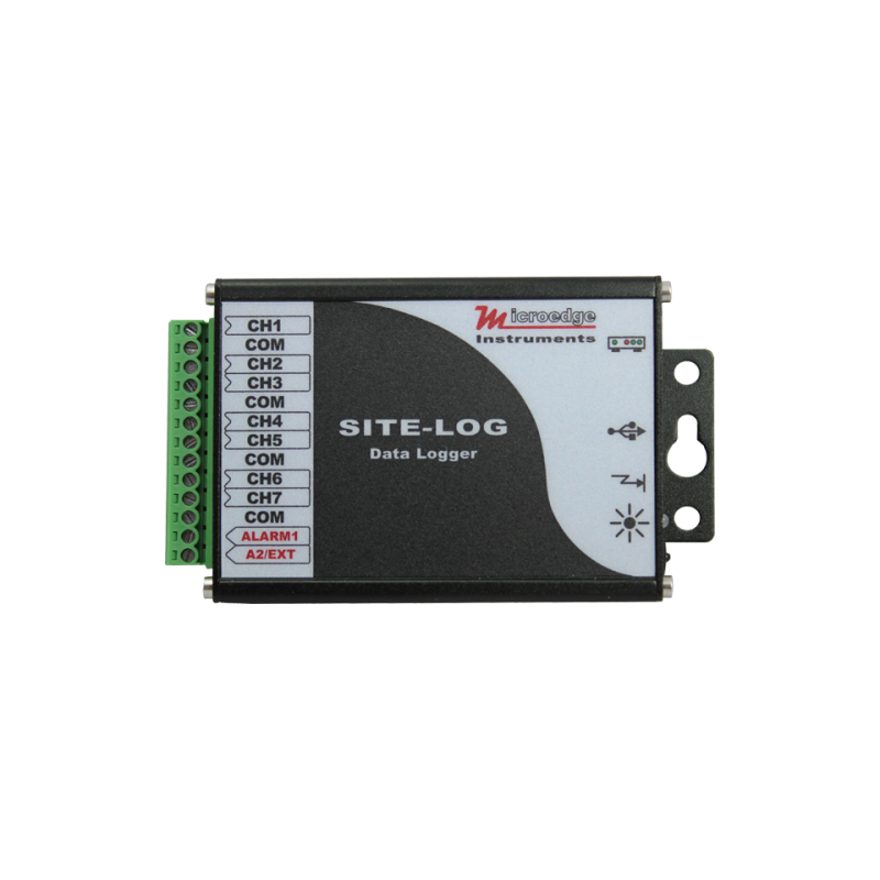 7 kanal 4-20mA præcisions strøm-datalogger, hastighed 20ms til 12 timer, 16bit opløsning