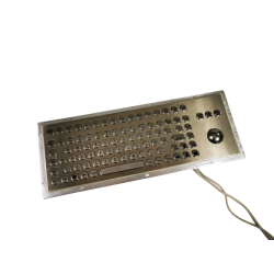 IP65 stainless steel keypad. PS / 2 / USB, trackball