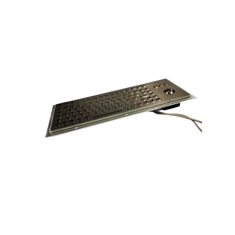 IP65 stainless steel keypad. PS / 2 / USB, trackball