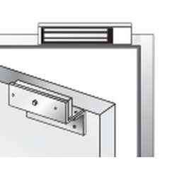 Mounting brackets for DOOR-MAGNET-LOCK for inward door