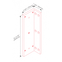 Vinkelbeslag til DOOR-MAGNET-V12
