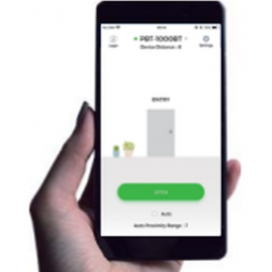 Access System with Bluetooth for electronic door lock with a button to request. 1000 users