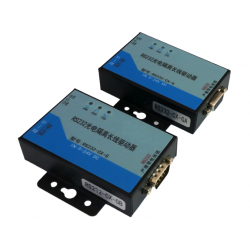 Seriel port booster RS232, Isoleret Serial Booster, forlæng Serial over RJ45 Cat.6 kabel