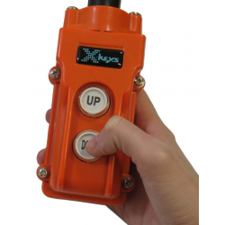 X-KEYS IP65 Robust Industri 2-knap kontakt til barsk miljø, olie- og kemikalie resistent