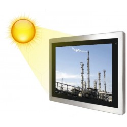Panel PC med touch til sollys udendørs brug