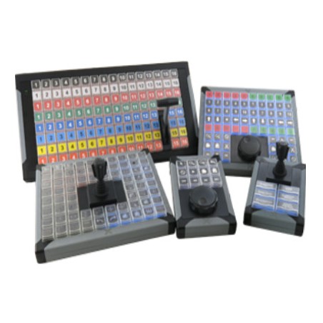 X-KEYS tastaturer med joystick, analoge fader håndtag, drejeknap