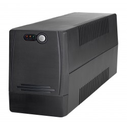 1500VA / 900W UPS uninterruptible power supply, incl. 12V batteries, line-interactive