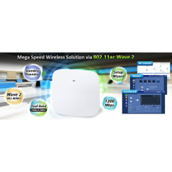 Indendørs Dual Band WAVE 2 Access Point