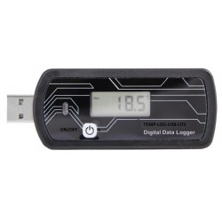 USB Temperatur datalogger, batteridrevet til medico, pharmaceutisk, landbrug frugt og grønt