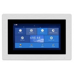Dørtelefon med kamera og 4 touch monitorer til lejligheder