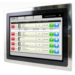 Blæserløs Touch Panel PC - 15 Apollo Lake, IP65/IPX9K Chassis